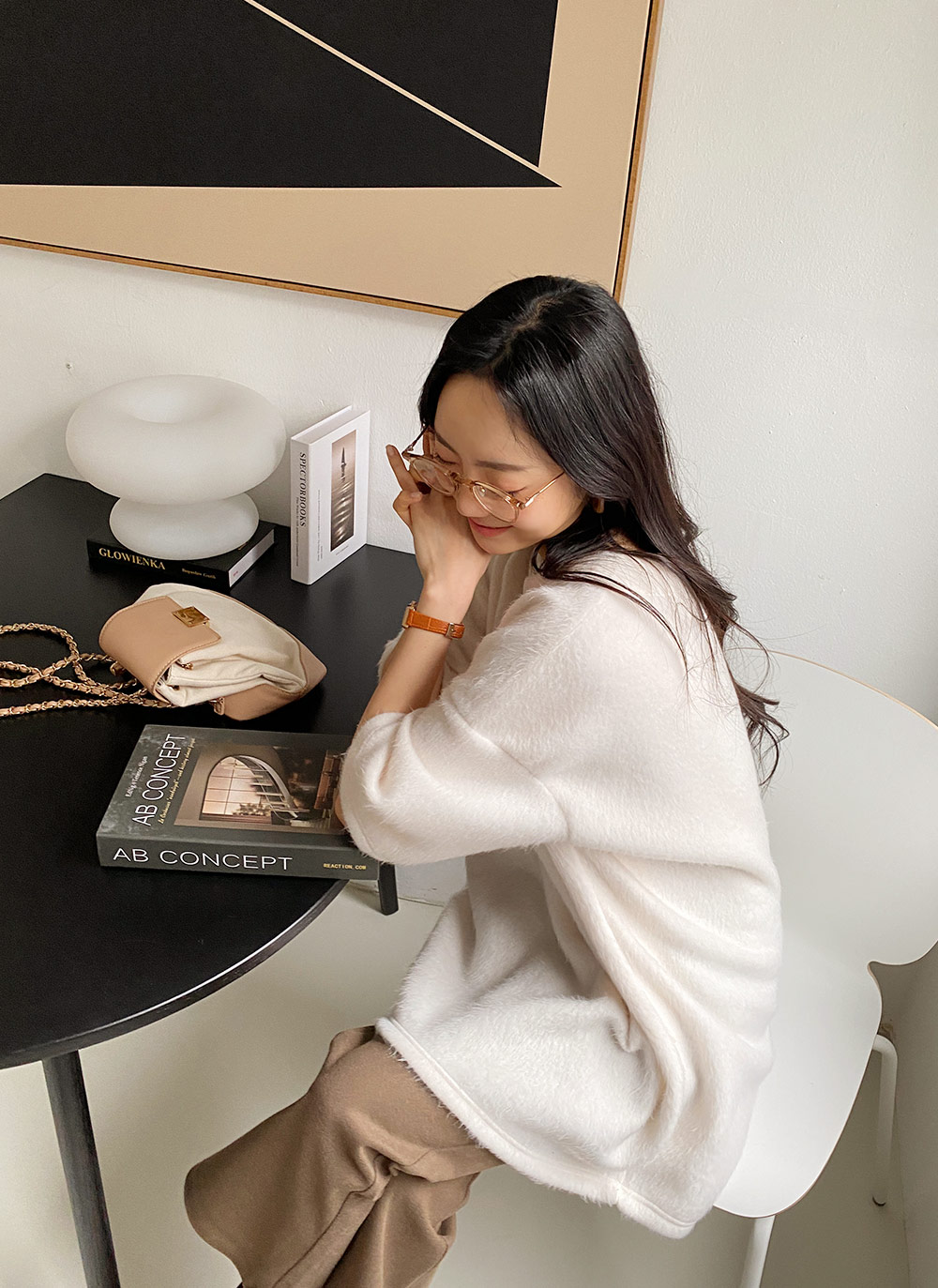 ケース付UV400ラウンドフレームメガネ | DHOLIC | 詳細画像33