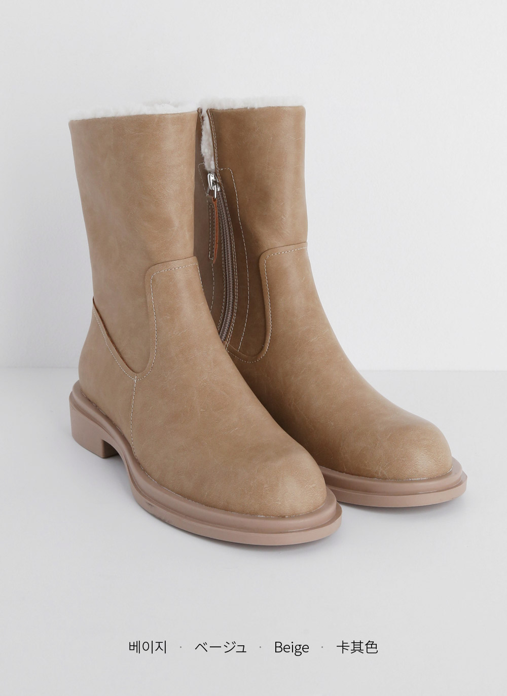 ファー裏地ミドルブーツ・全2色 | DHOLIC | 詳細画像29