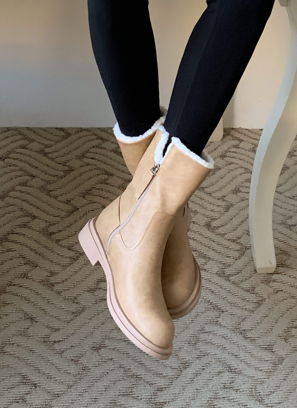 ファー裏地ミドルブーツ・全2色 | DHOLIC | 詳細画像5