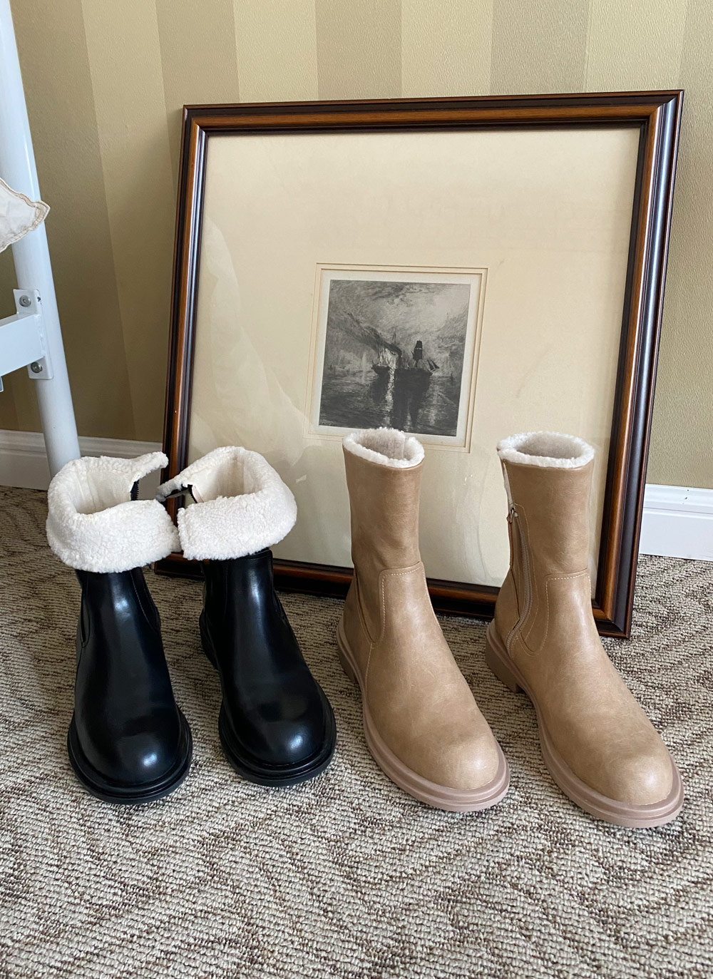 ファー裏地ミドルブーツ・全2色 | DHOLIC | 詳細画像11