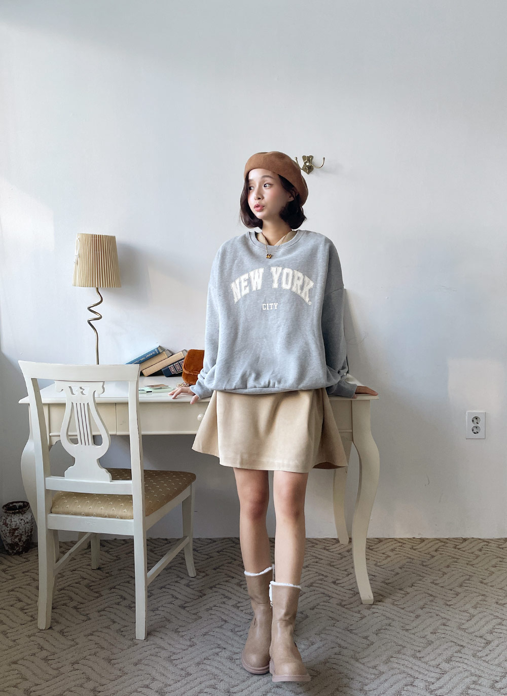 ファー裏地ミドルブーツ・全2色 | DHOLIC | 詳細画像16