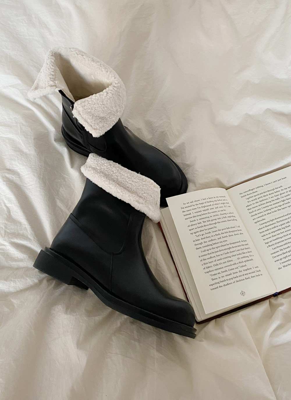 ファー裏地ミドルブーツ・全2色 | DHOLIC | 詳細画像17