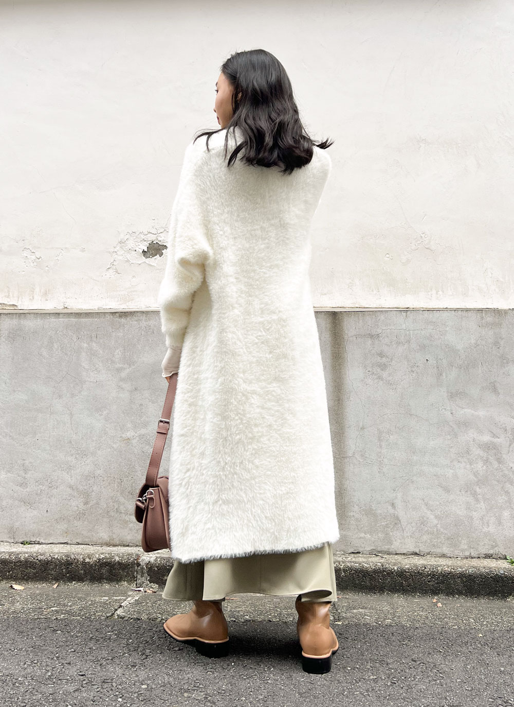 フェザーロングカーディガン | レディースファッション通販 - DHOLIC