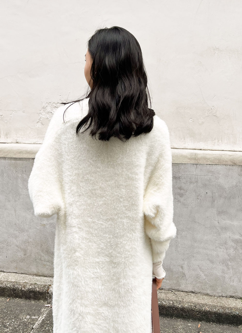 フェザーロングカーディガン | レディースファッション通販 - DHOLIC