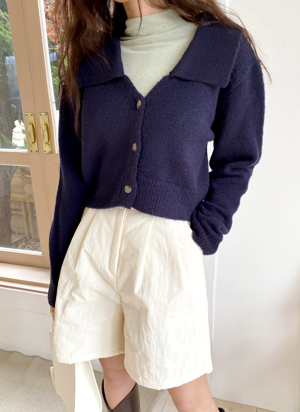 BIG KNIT V CD MESH | KNIT | MADISONBLUE