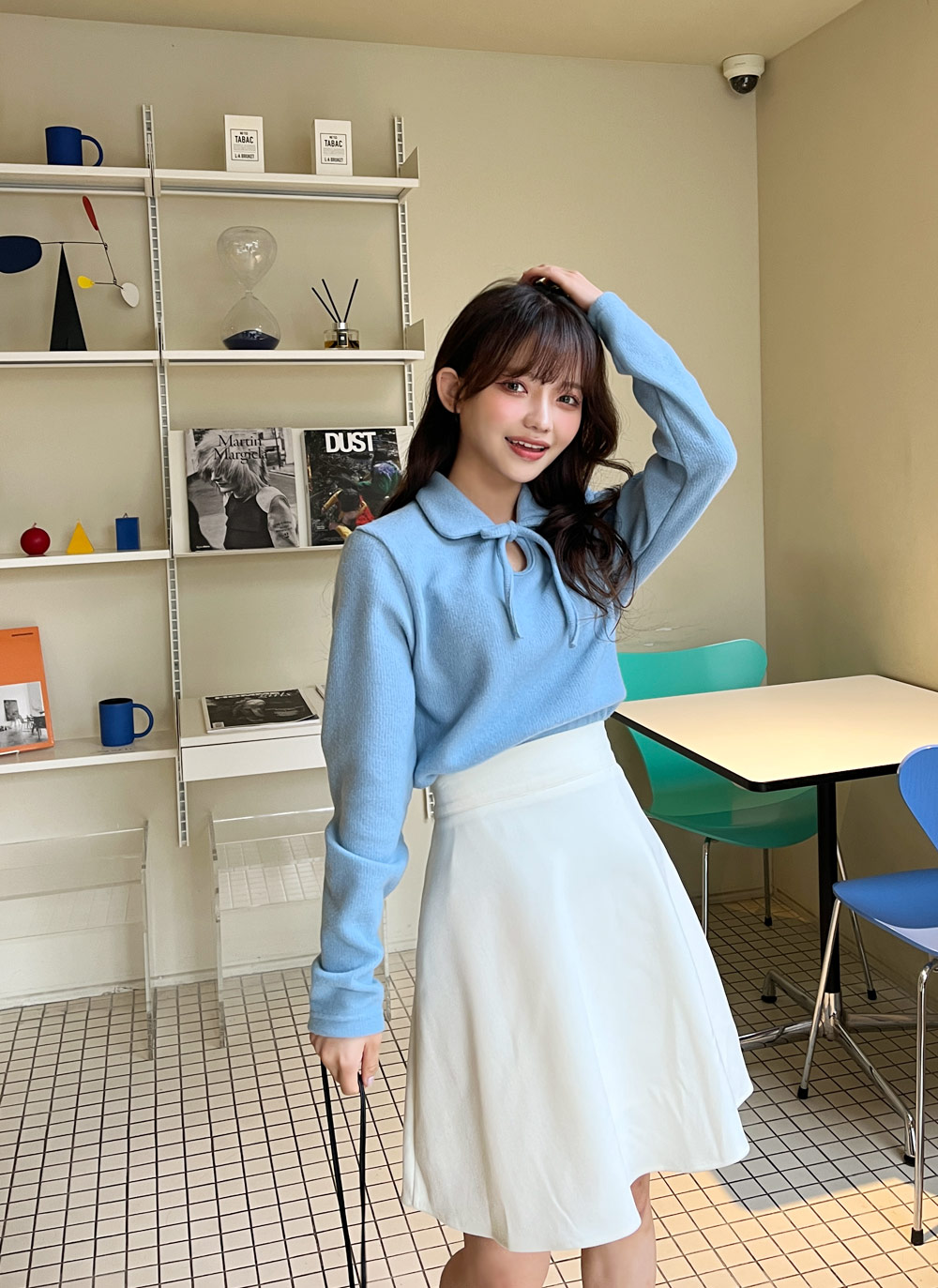 起毛リボンカラーニット・全5色 | DHOLIC | 詳細画像4