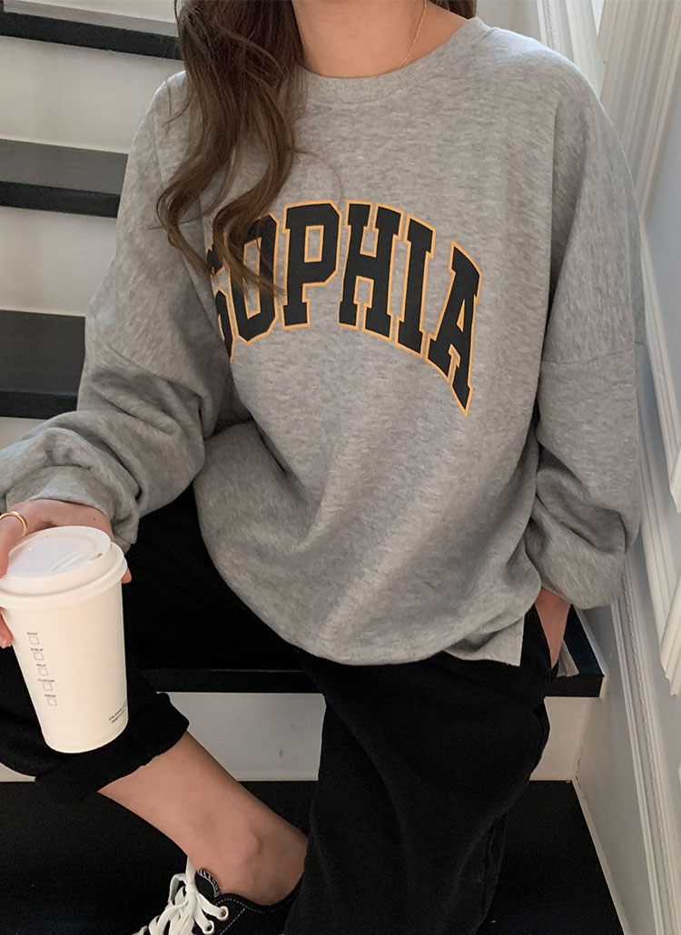 裏起毛SOPHIAロゴスウェット | レディースファッション通販 - DHOLIC
