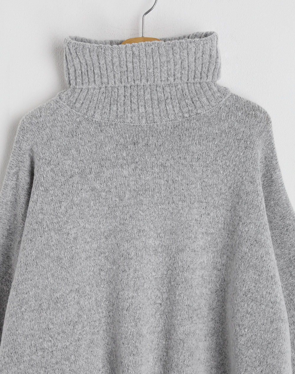 タートルネックスリットロングニット・全5色 | DHOLIC | 詳細画像31