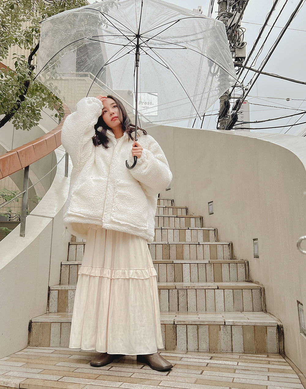 ボアブルゾン | レディースファッション通販 - DHOLIC