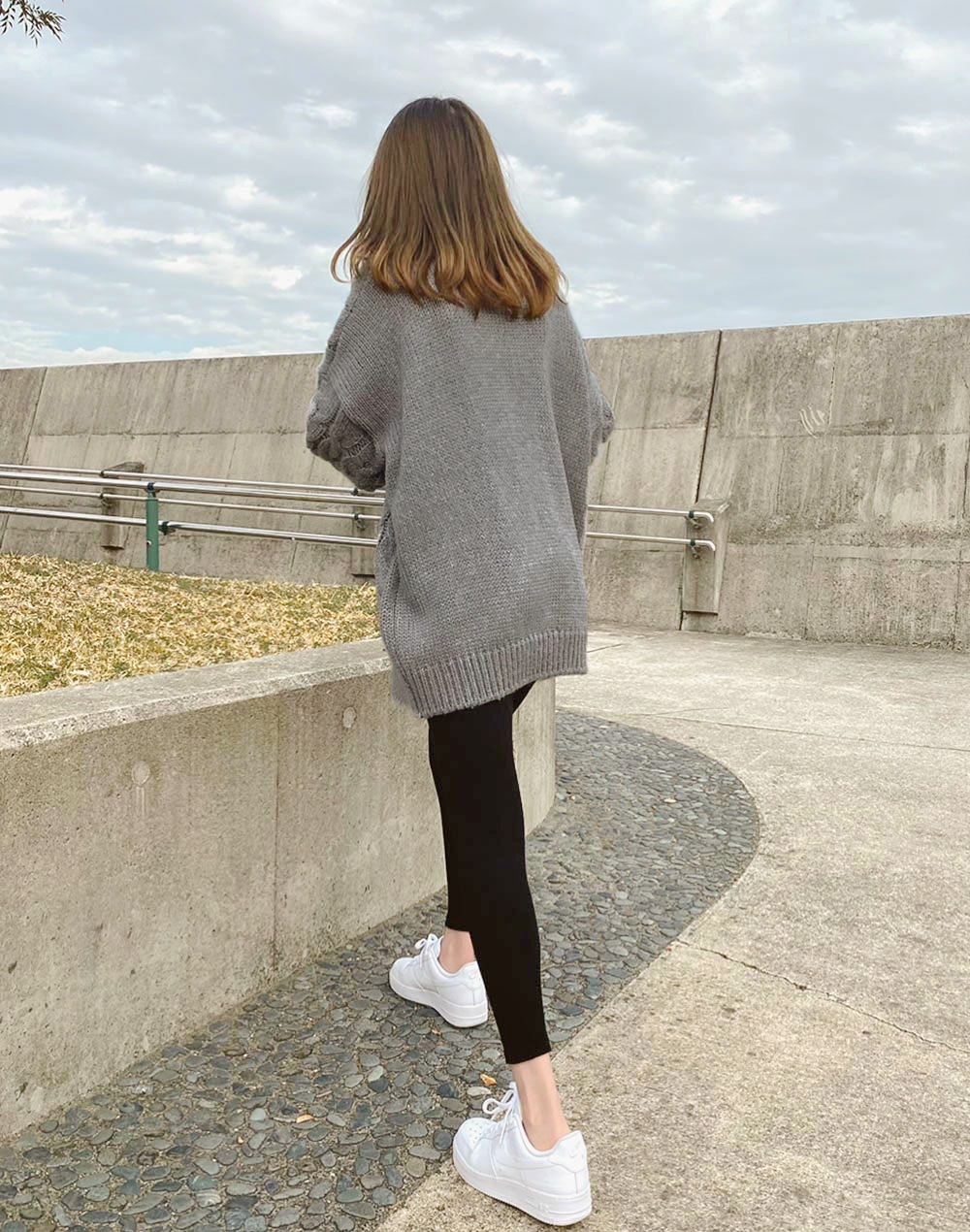 レディース かわいい 冬服 アウター ニット ワンピース パンツ