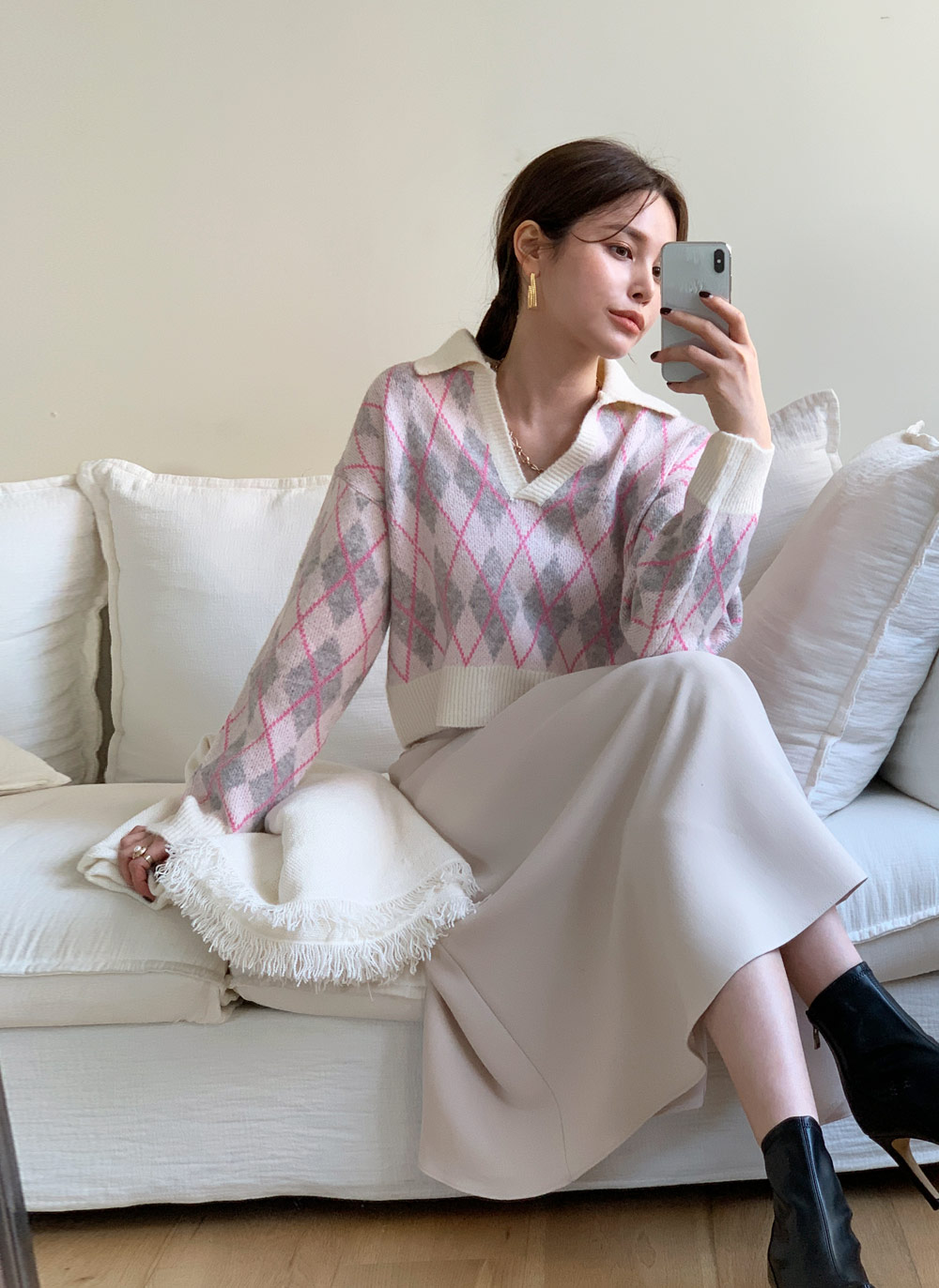 フレアロングスカート・全4色 | レディースファッション通販 - DHOLIC