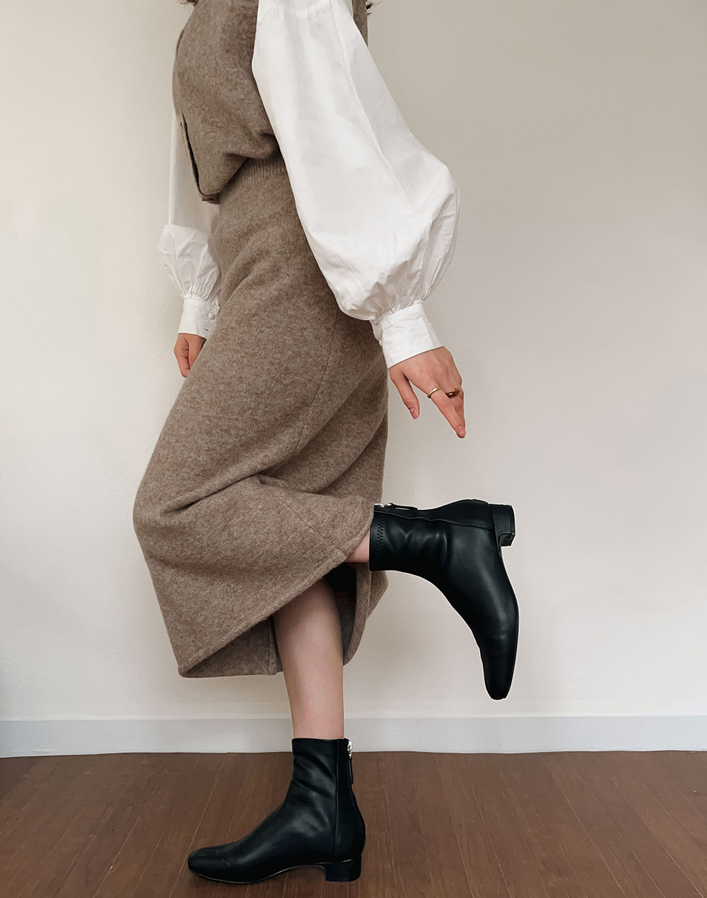 knit vest&skirt setup | 詳細画像6