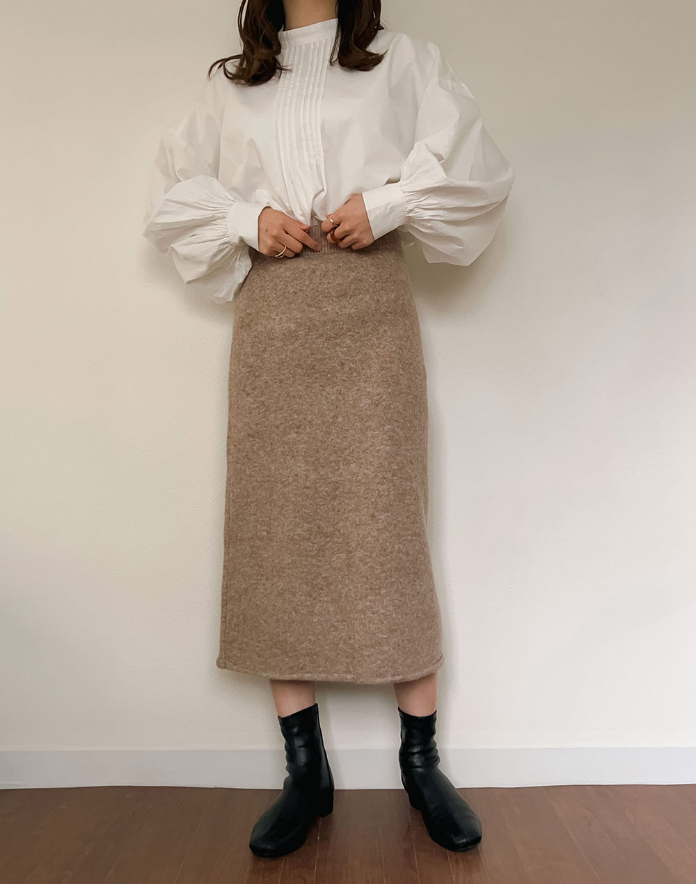 knit vest&skirt setup | 詳細画像22