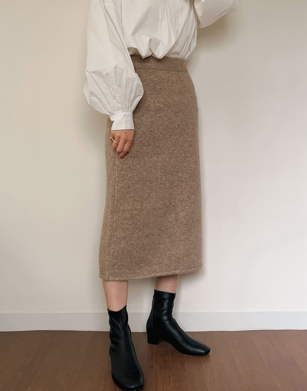 knit vest&skirt setup | 詳細画像23