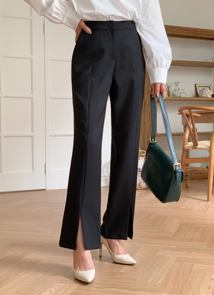 MELT THE LADY ホックスリットスラックスパンツ melt the lady ホックスリットスラックスパンツ - メルカリ