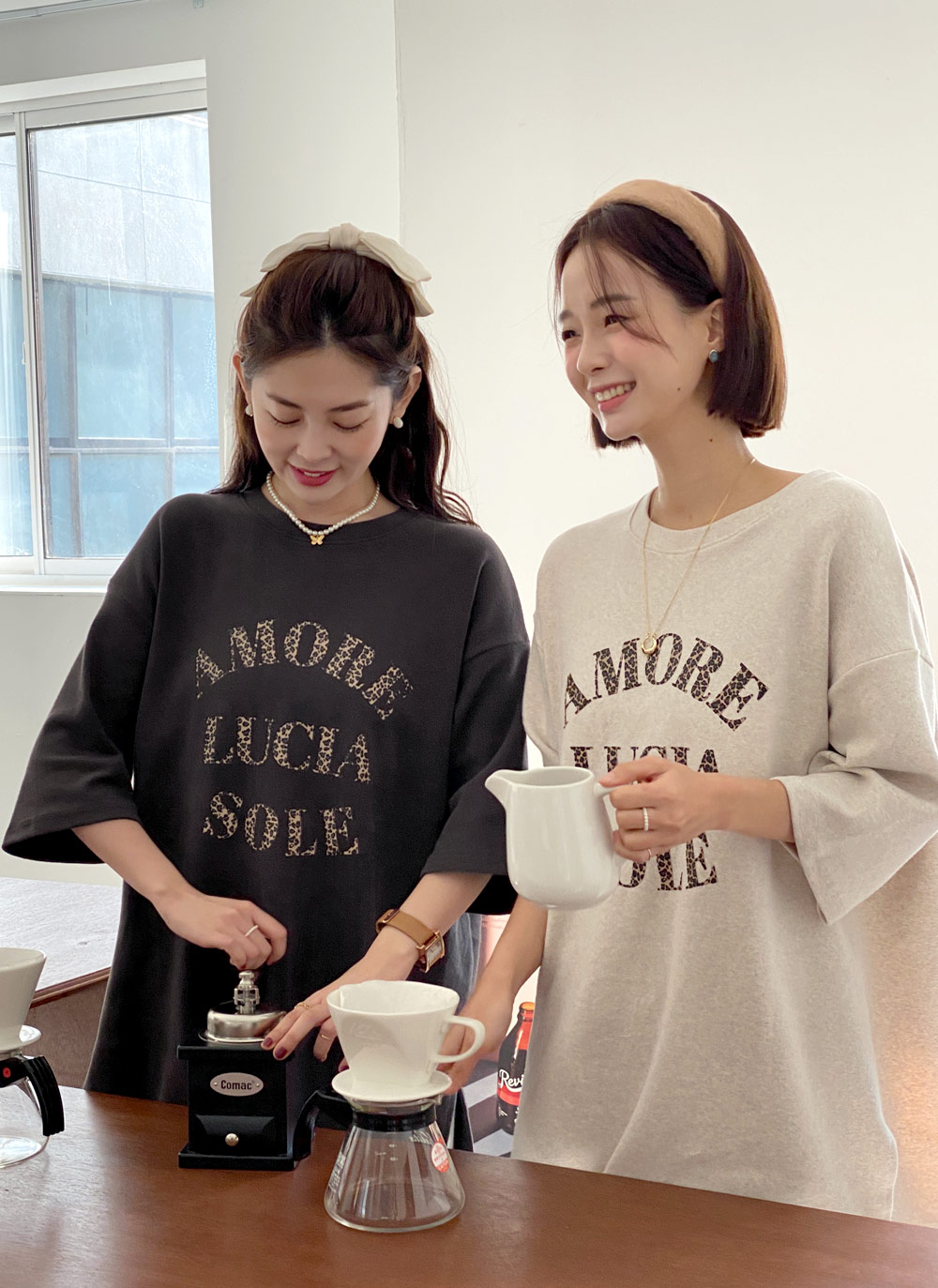 レオパードレタリング半袖Tシャツ・全3色 | DHOLIC | 詳細画像2