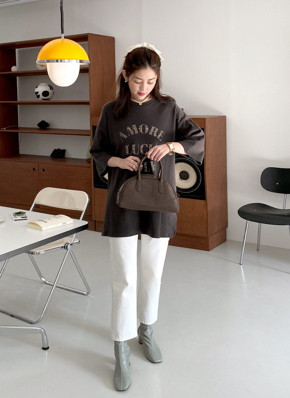 レオパードレタリング半袖Tシャツ・全3色 | DHOLIC | 詳細画像10