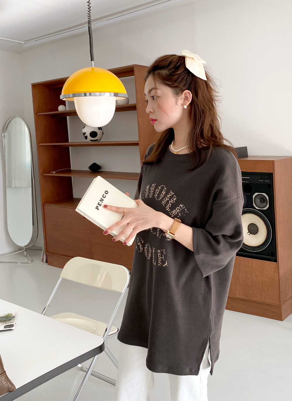 レオパードレタリング半袖Tシャツ・全3色 | DHOLIC | 詳細画像17