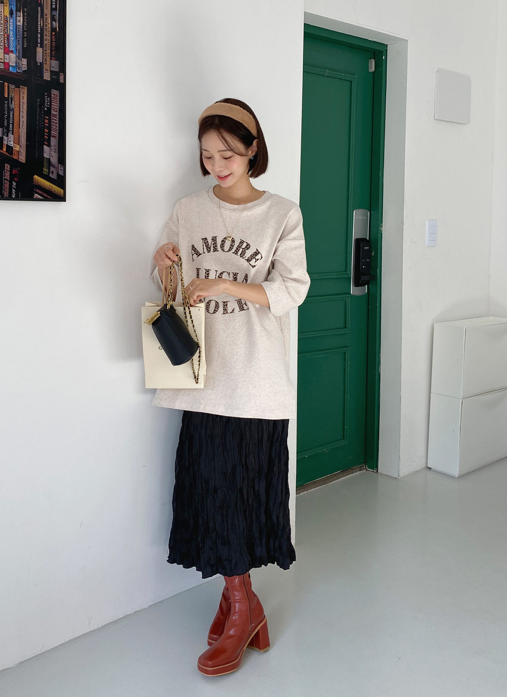 レオパードレタリング半袖Tシャツ・全3色 | DHOLIC | 詳細画像20