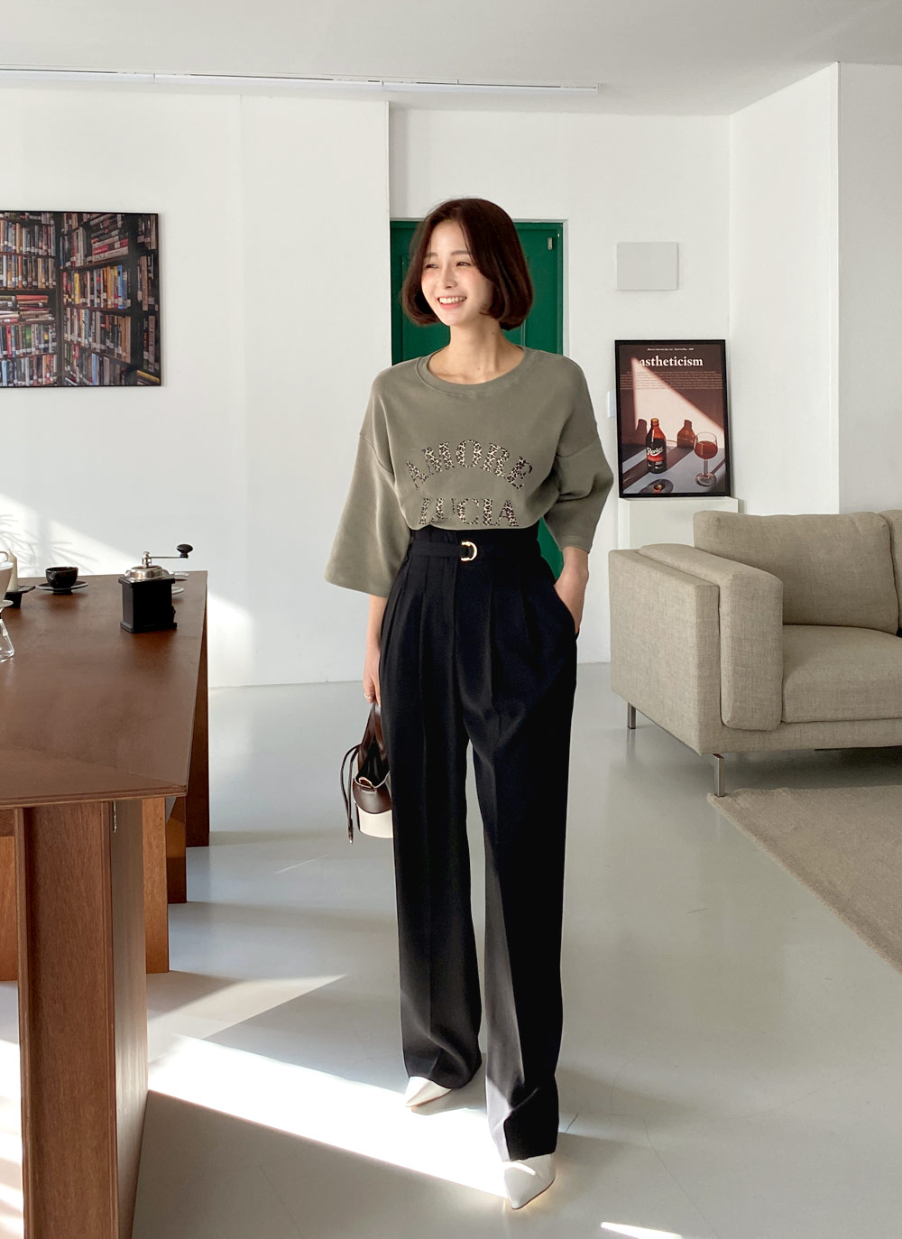 レオパードレタリング半袖Tシャツ・全3色 | DHOLIC | 詳細画像25