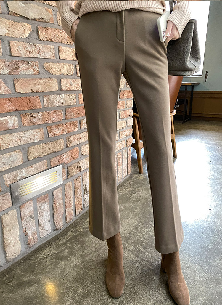 裏起毛スリムスラックスパンツ P パンツ スラックス レディースファッション通販 Dholic ディーホリック