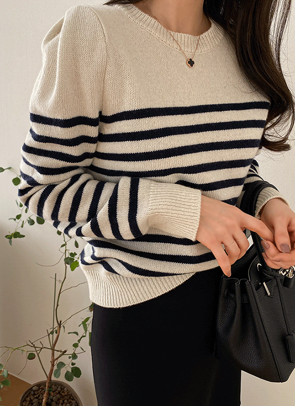 ウール混ボーダーニット レディースファッション通販 Dholic 公式