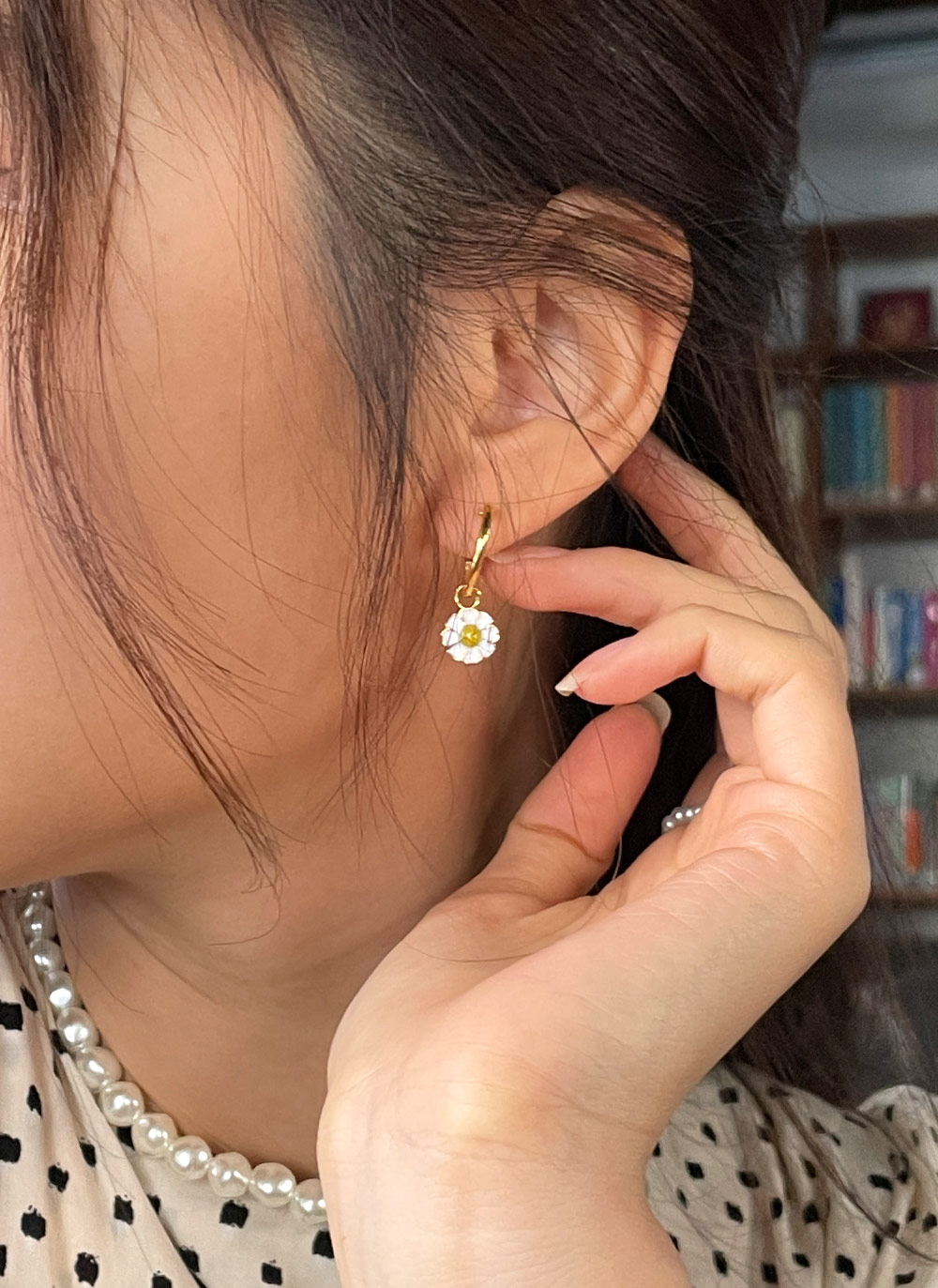 2TYPEフラワー&クローバーピアス・全2色 | レディースファッション通販