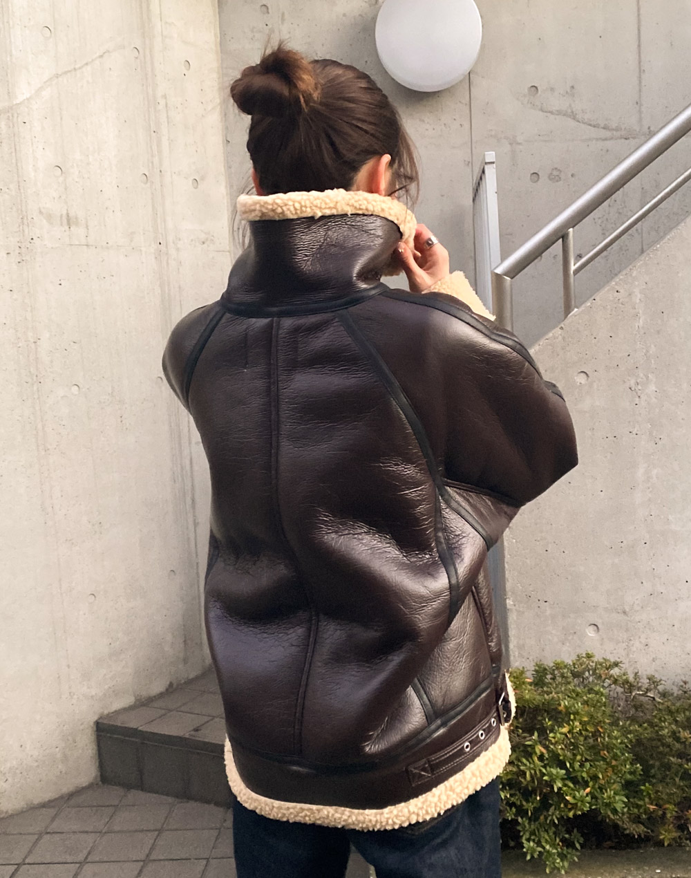 専用Blend of America リアルレザー ボアジャケット4657 Blend of America リアルレザー ボアジャケット】4657 カジュアルな