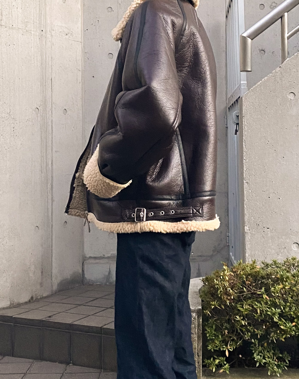 レザー調ボアジャケット | レディースファッション通販 - DHOLIC