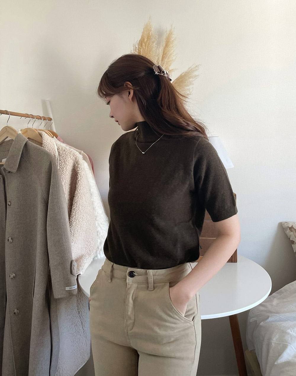 半袖タートルネック | レディースファッション通販 - DHOLIC