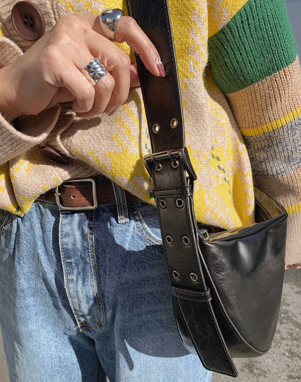 【レア美品★好デザイン】DENIM DUNGAREE ショルダーバッグ紫パープル DENIM DUNGAREE（ショルダーバッグ）のフリマアイテム一覧