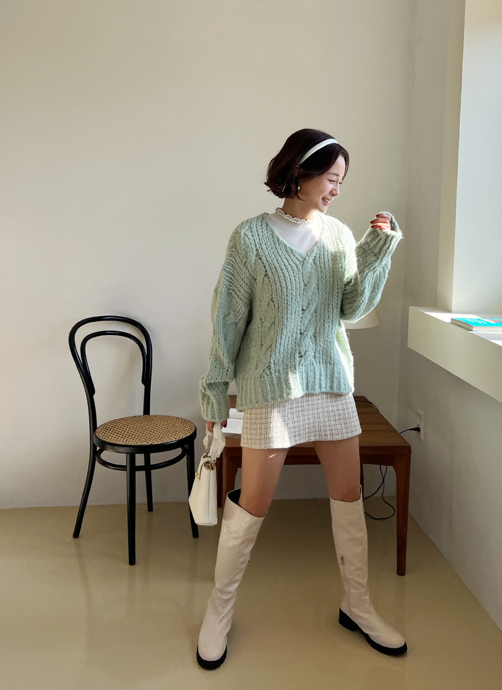 フェイクパールボールピアス・全1色 | DHOLIC | 詳細画像13