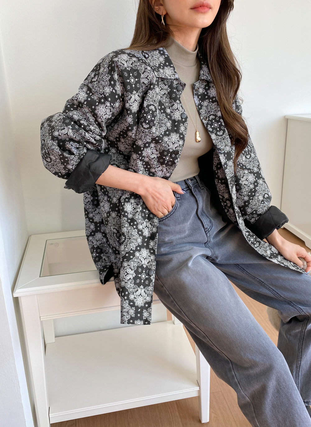⭐️新品未使用⭐️Fleur ワイドパンツ異素材ドッキングデニム デニムパンツ / WOMENS