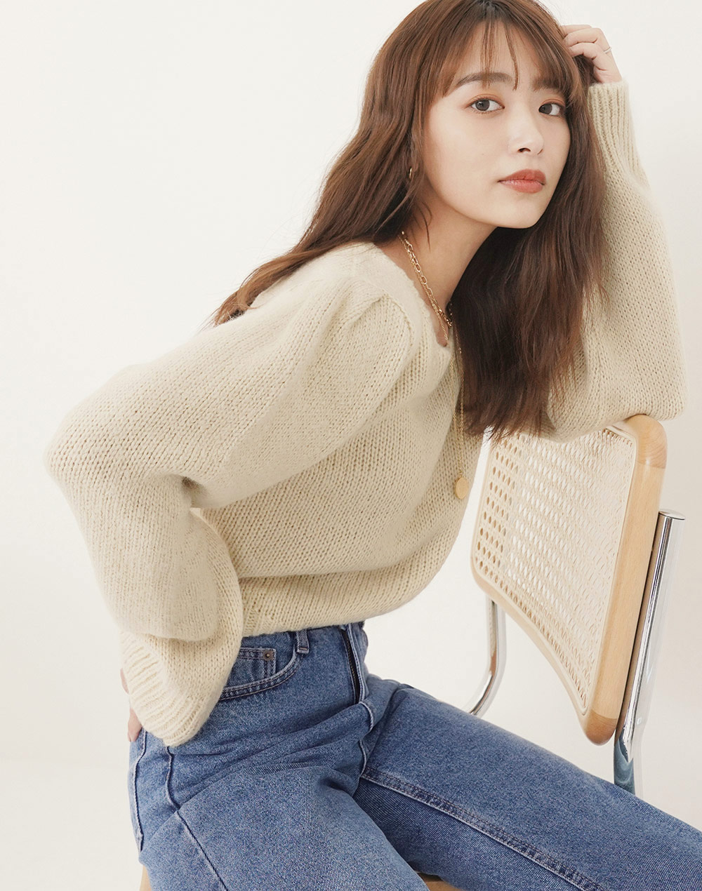 middle gauge knit | 詳細画像2