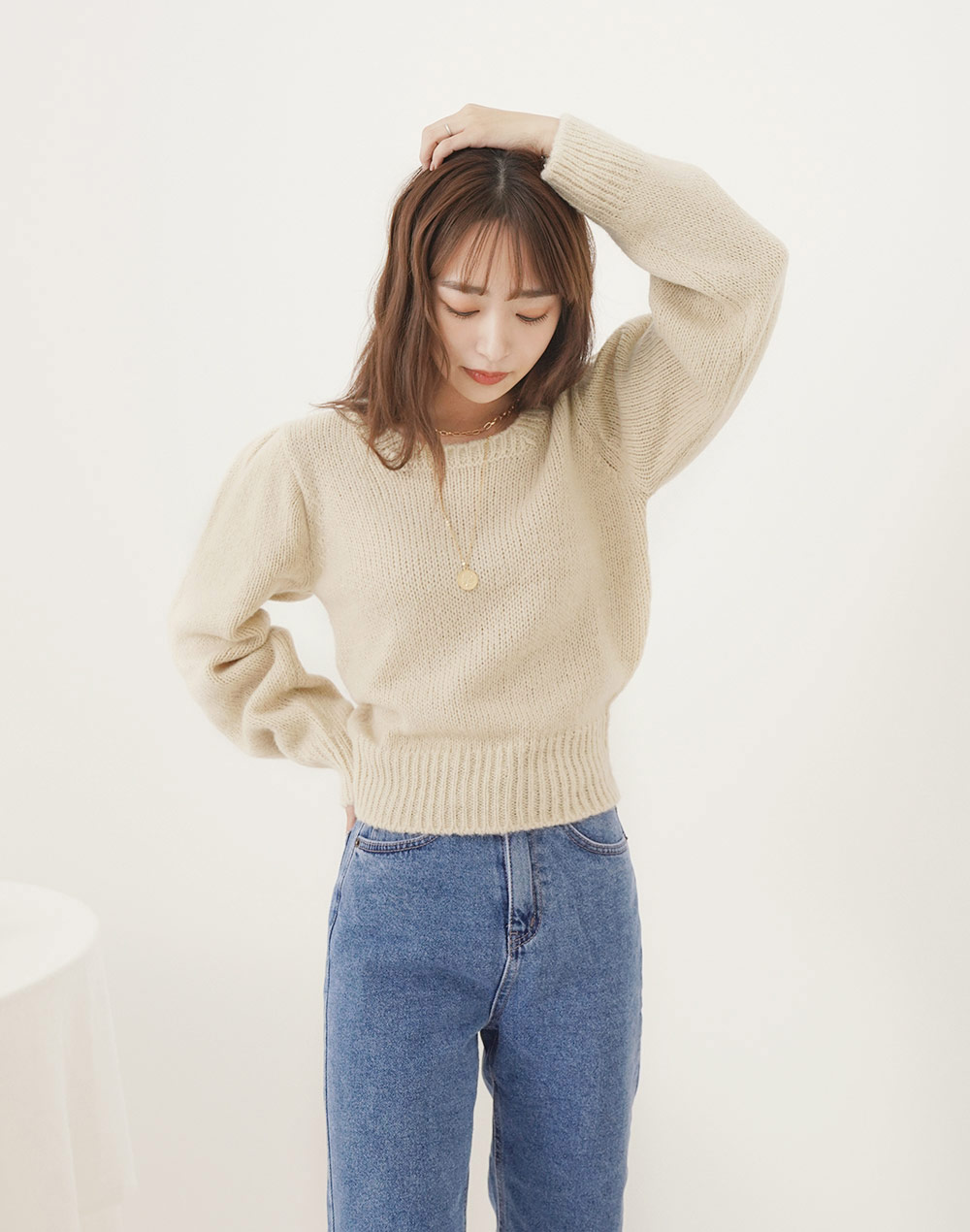 middle gauge knit | 詳細画像4