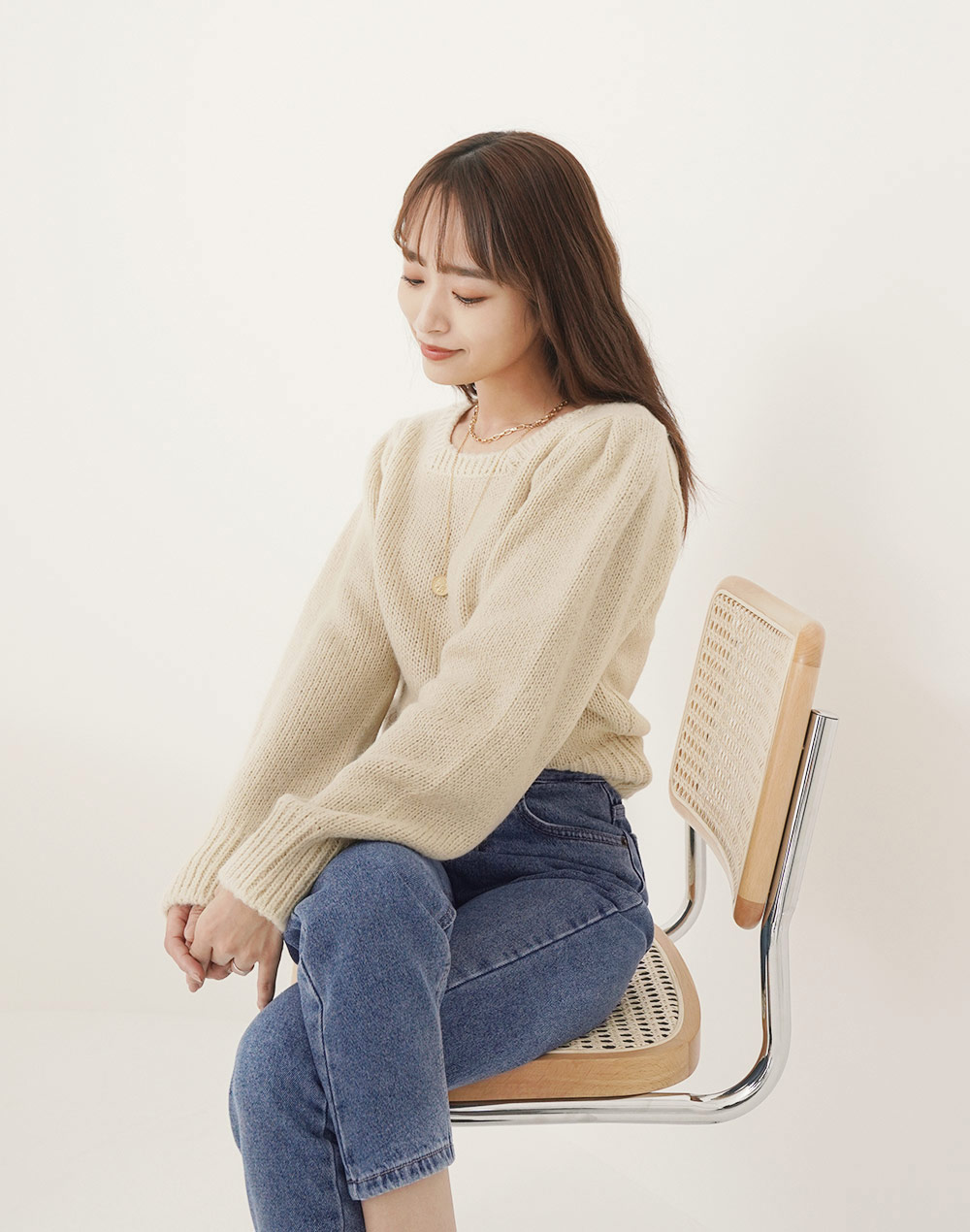 middle gauge knit | 詳細画像9