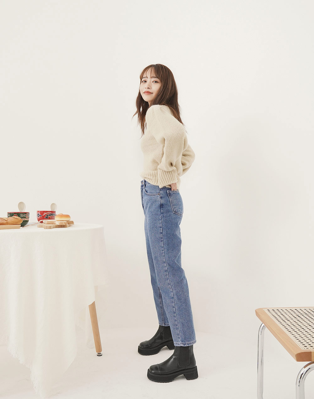 middle gauge knit | 詳細画像14