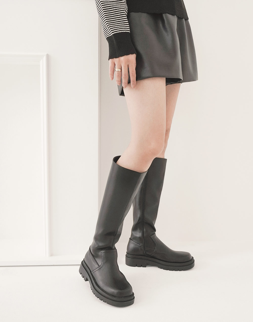 volumetric square to long boots | 詳細画像4