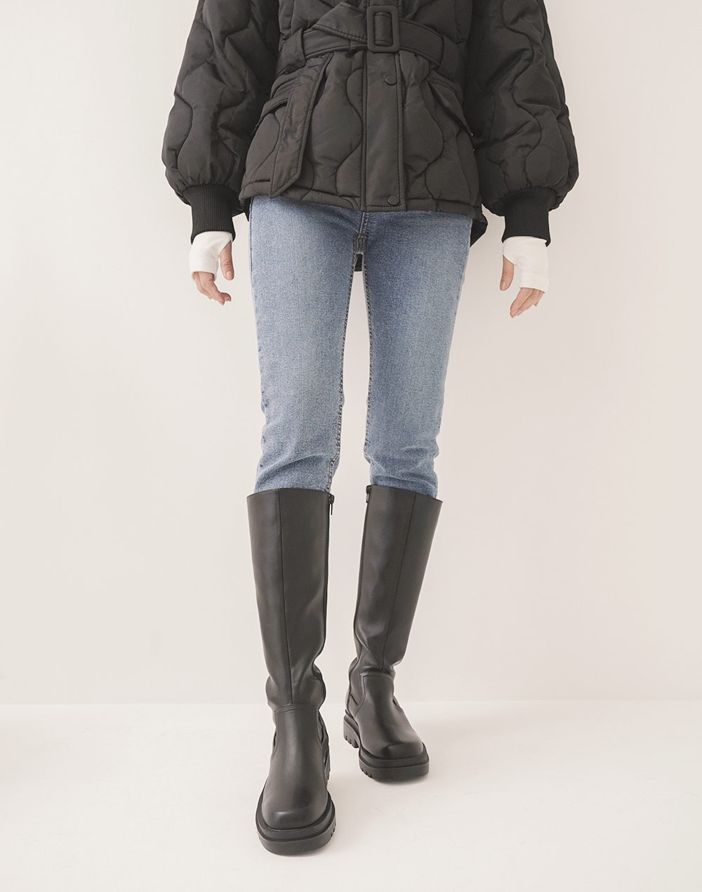 volumetric square to long boots | 詳細画像16