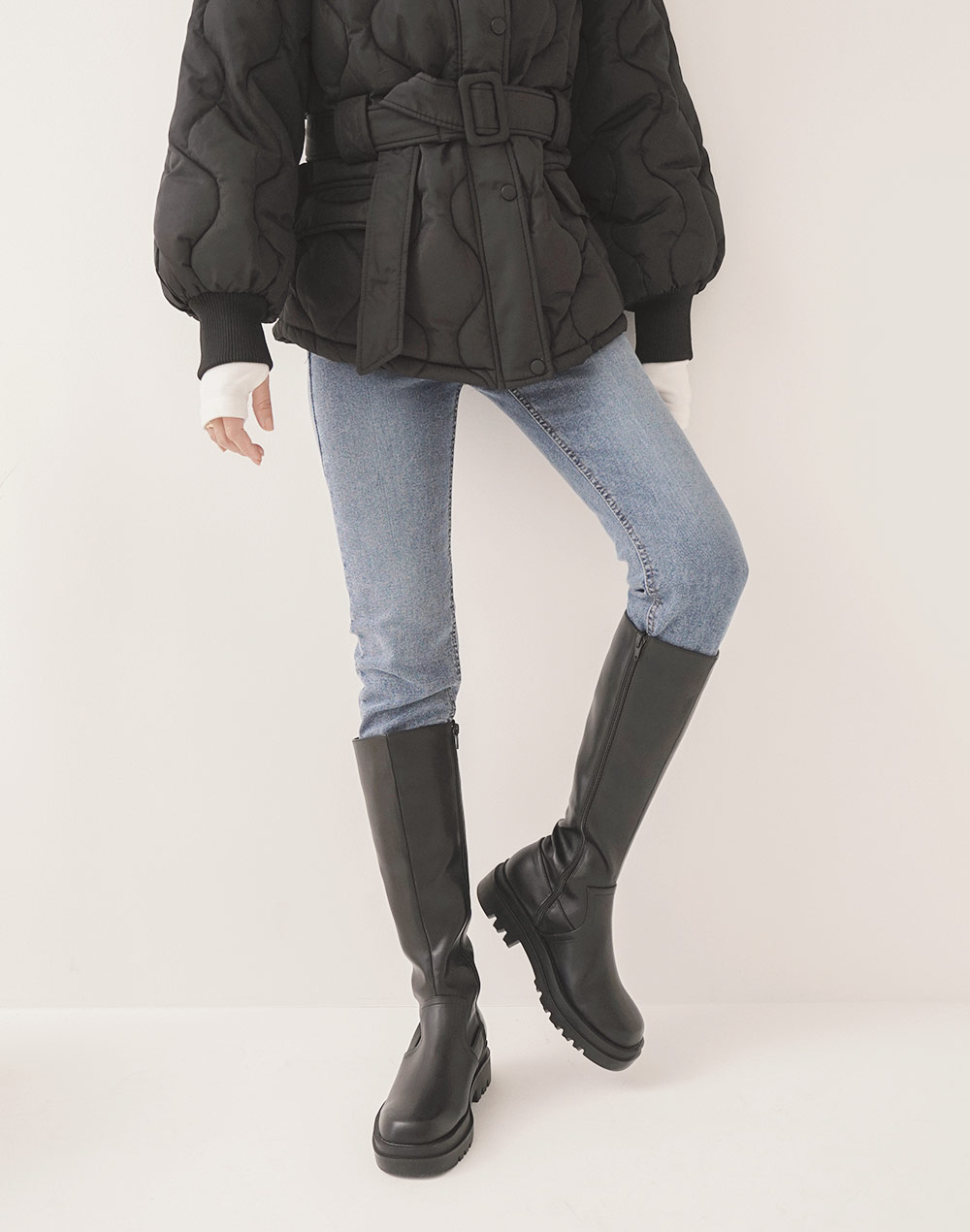 volumetric square to long boots | 詳細画像17