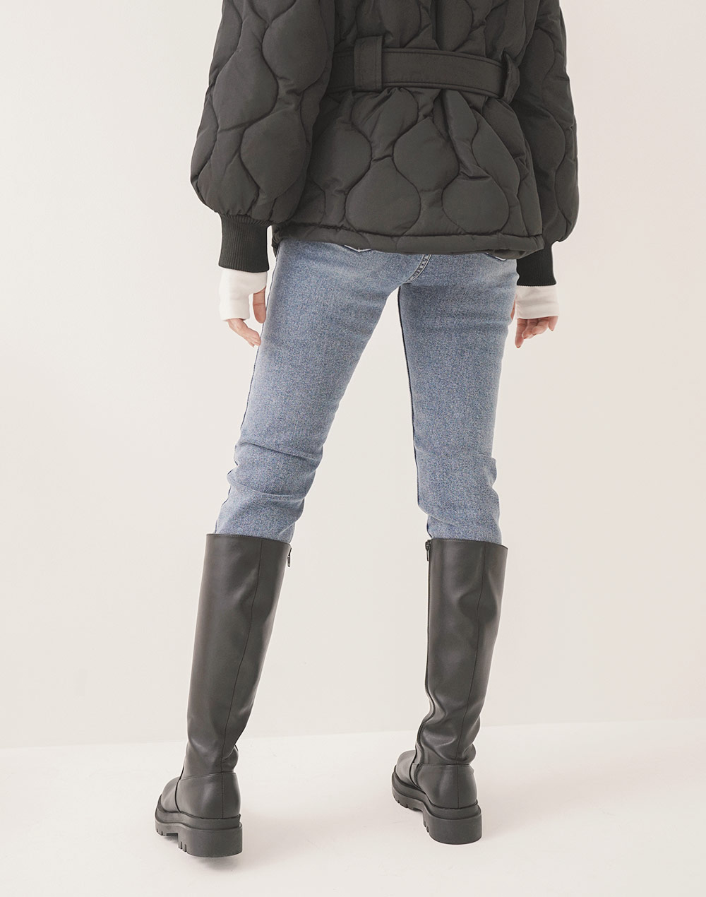 volumetric square to long boots | 詳細画像18