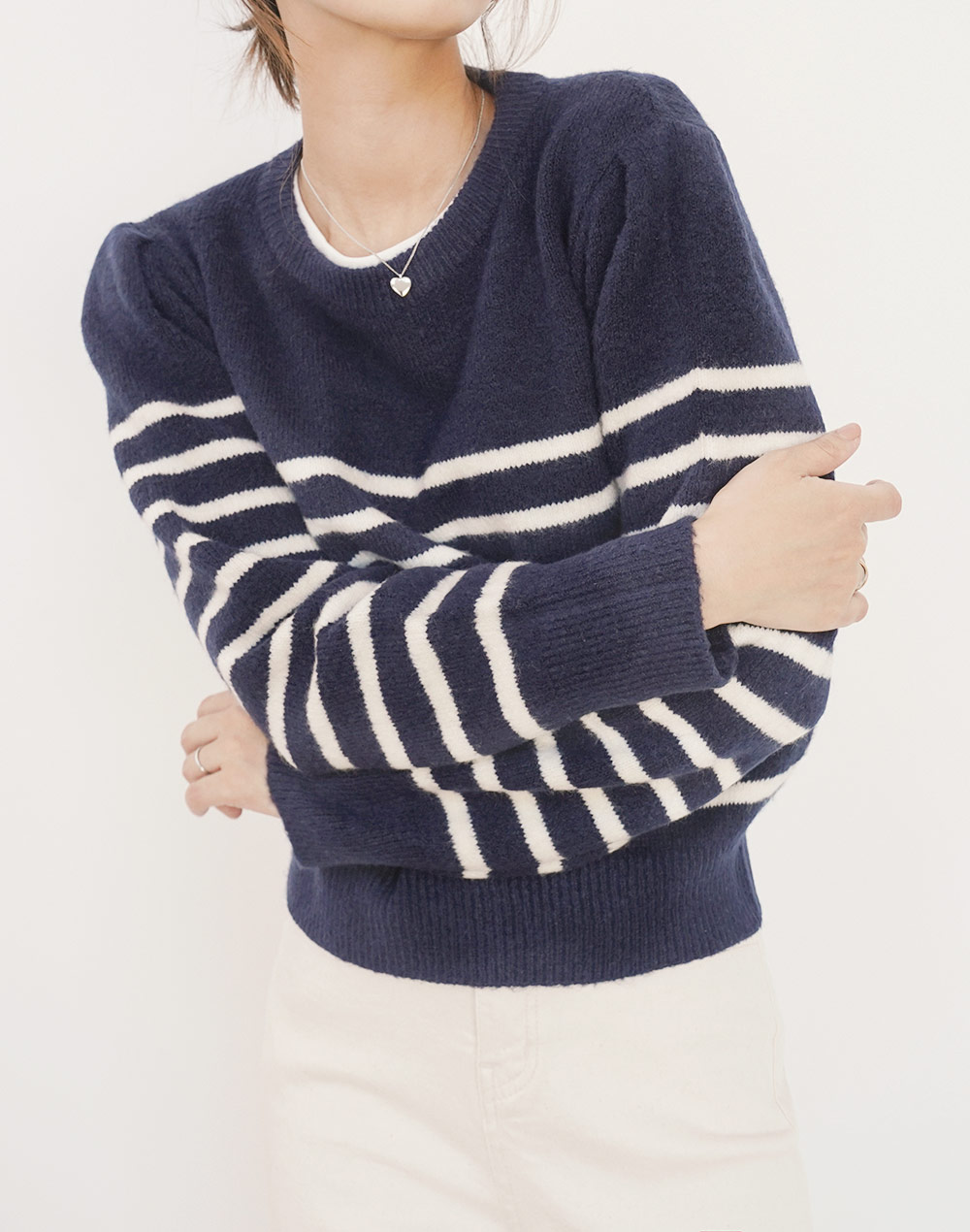 simple border knit | 詳細画像4