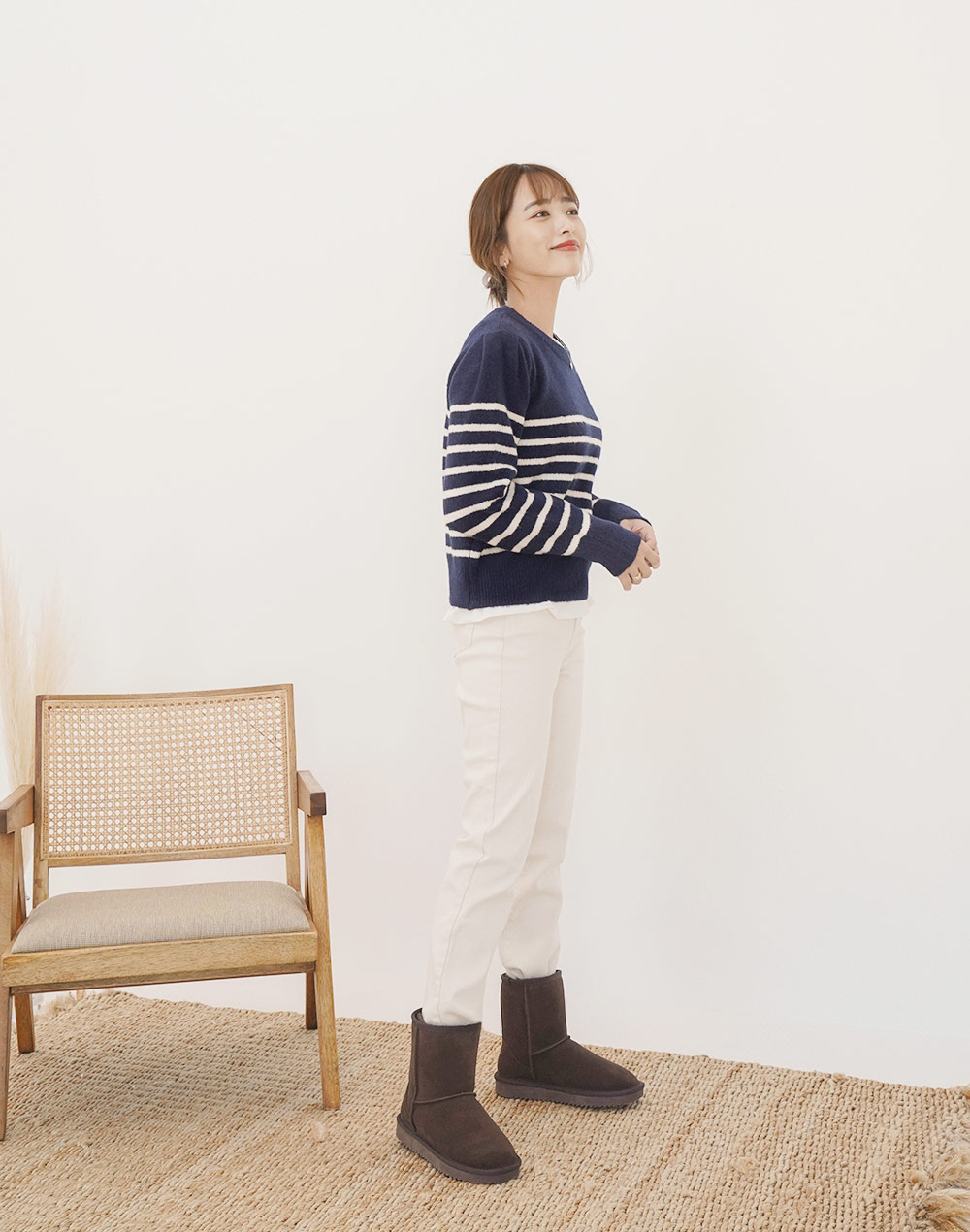 simple border knit | 詳細画像8