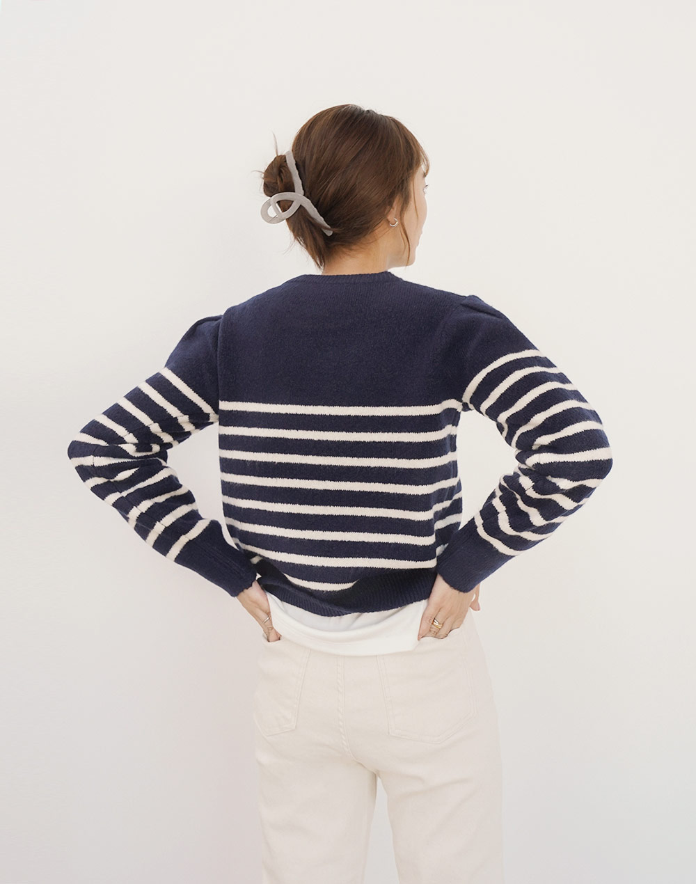 simple border knit | 詳細画像11