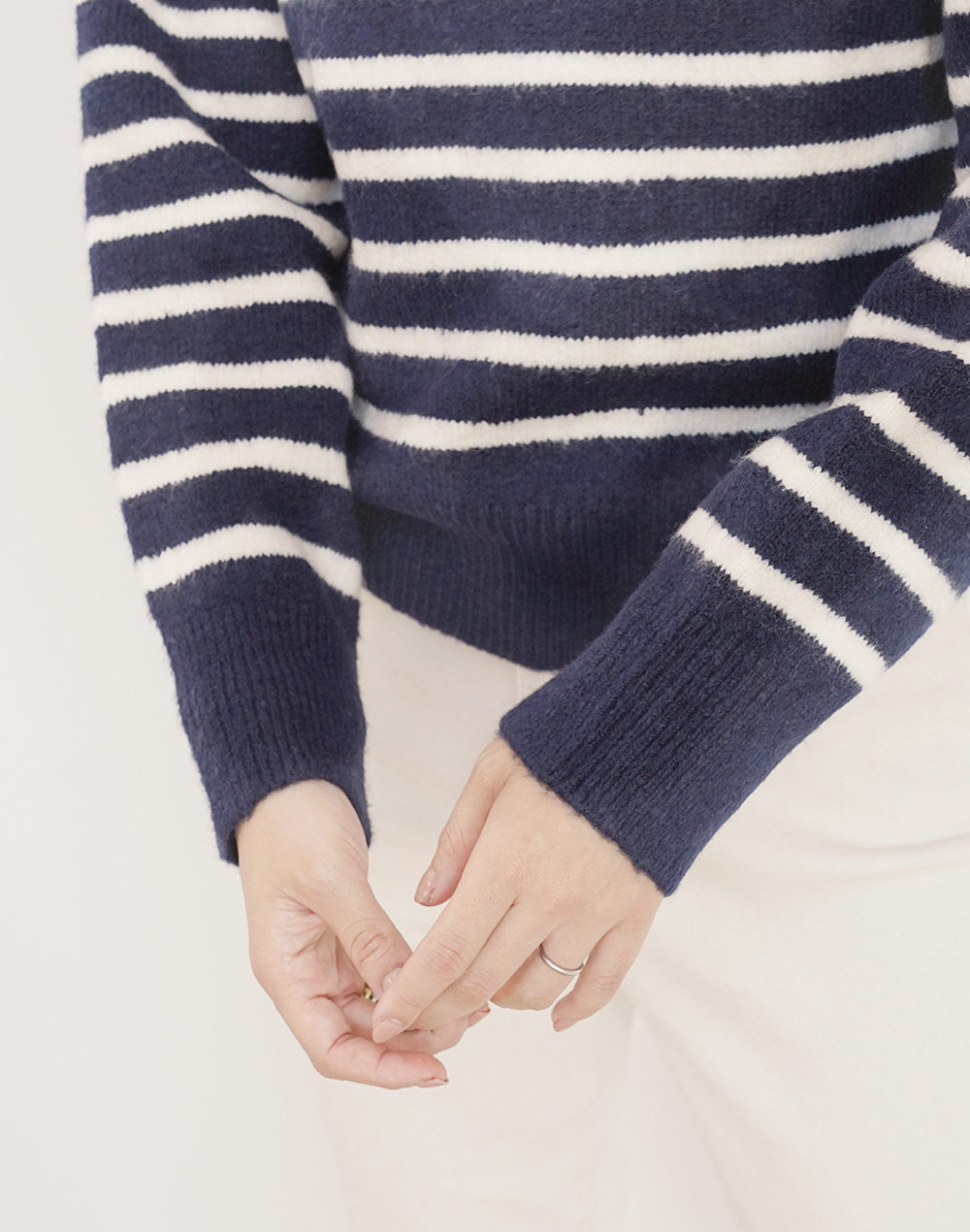 simple border knit | 詳細画像12