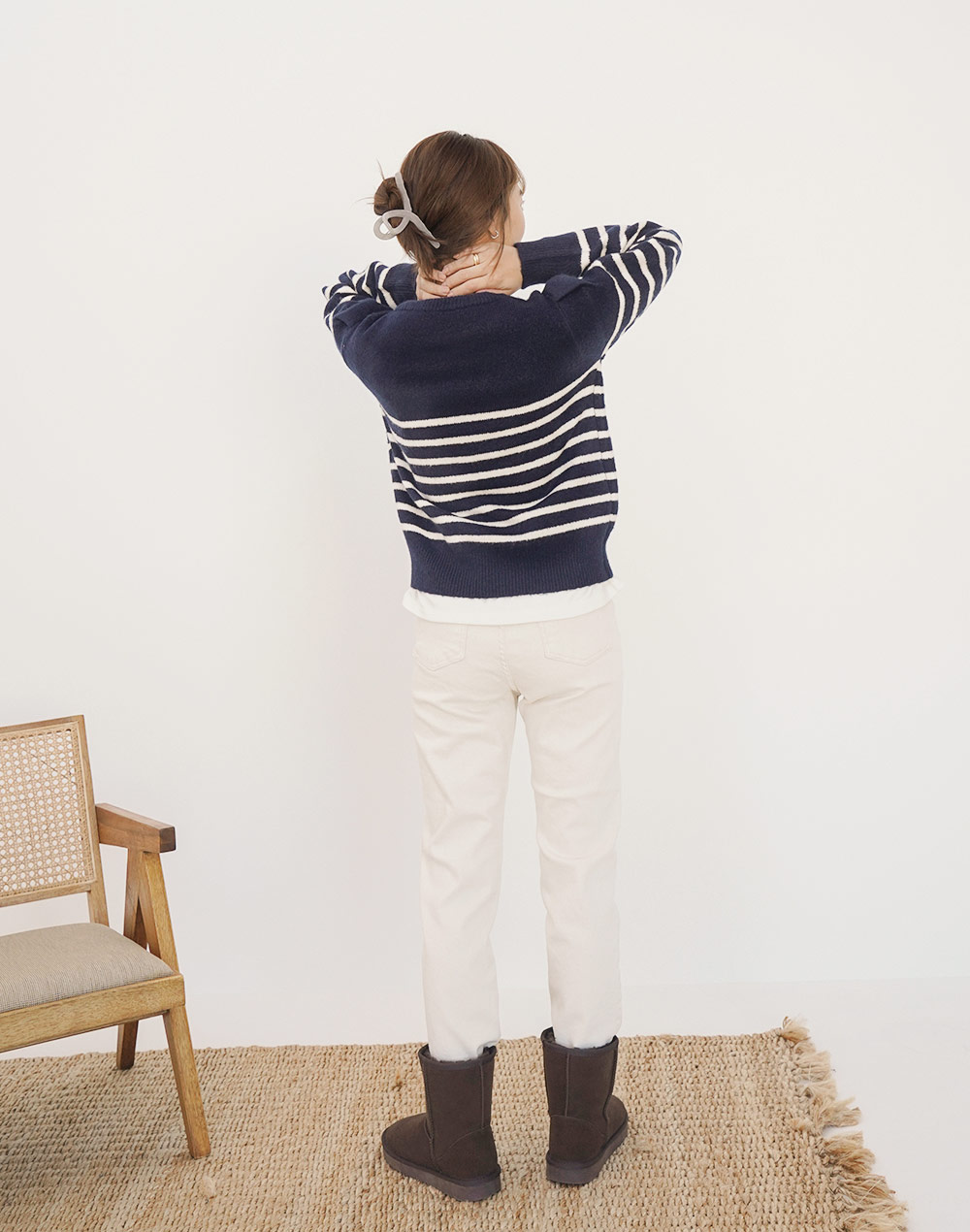 simple border knit | 詳細画像14