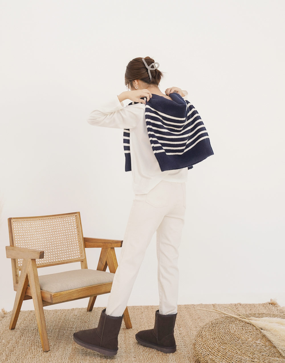 simple border knit | 詳細画像20