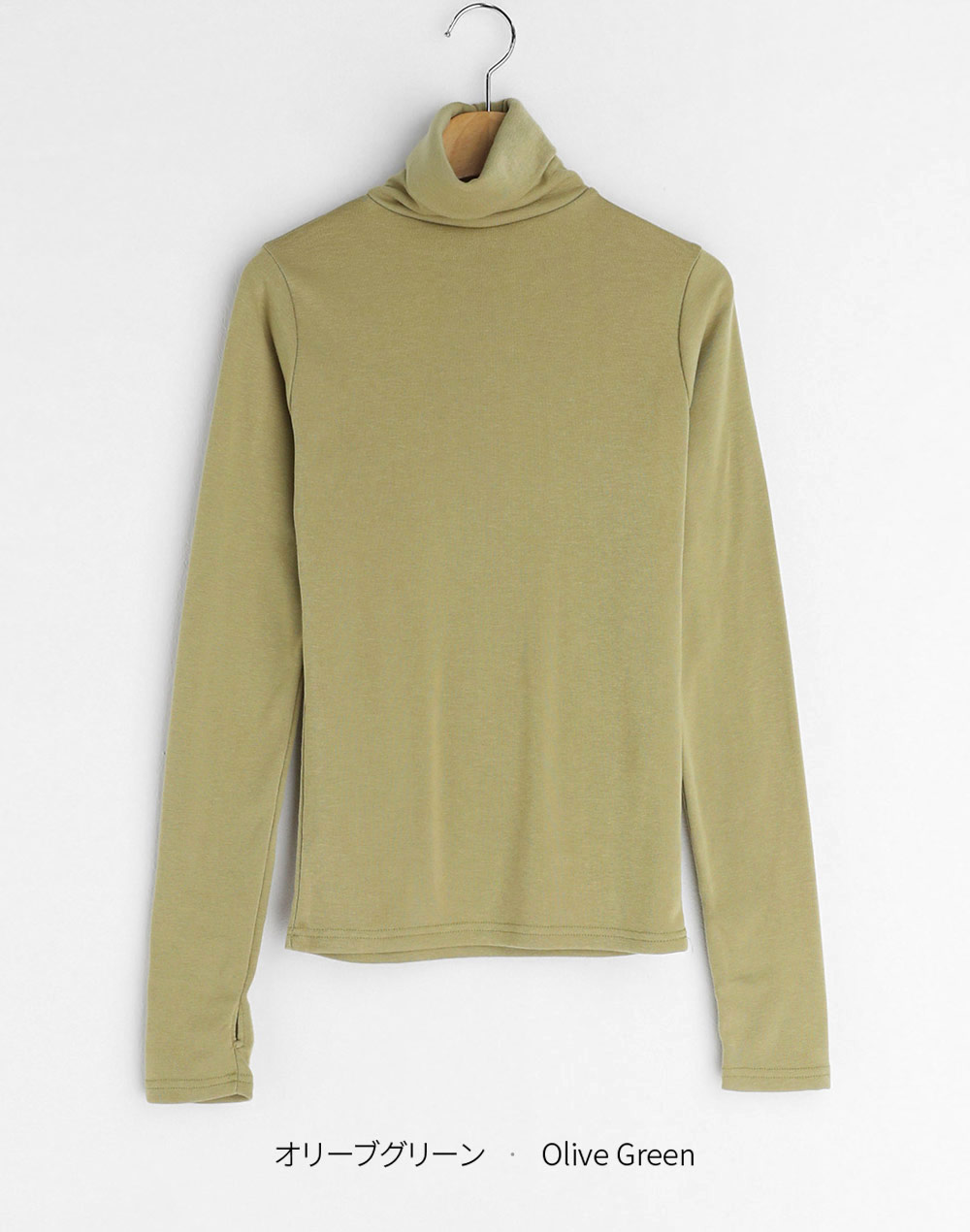 finger hole turtleneck t-shirt | 詳細画像17