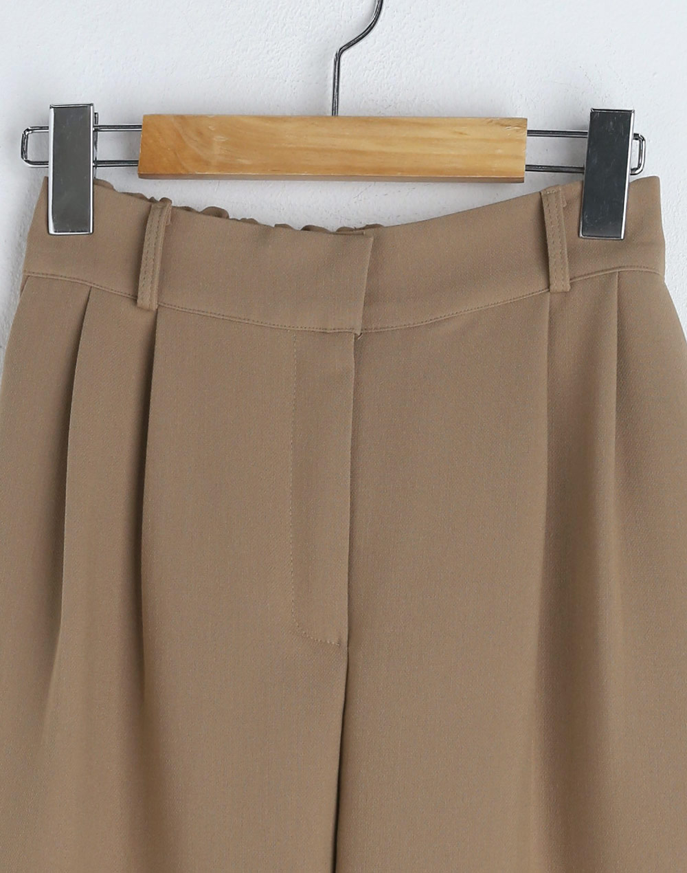 wide two tucks slacks | 詳細画像20