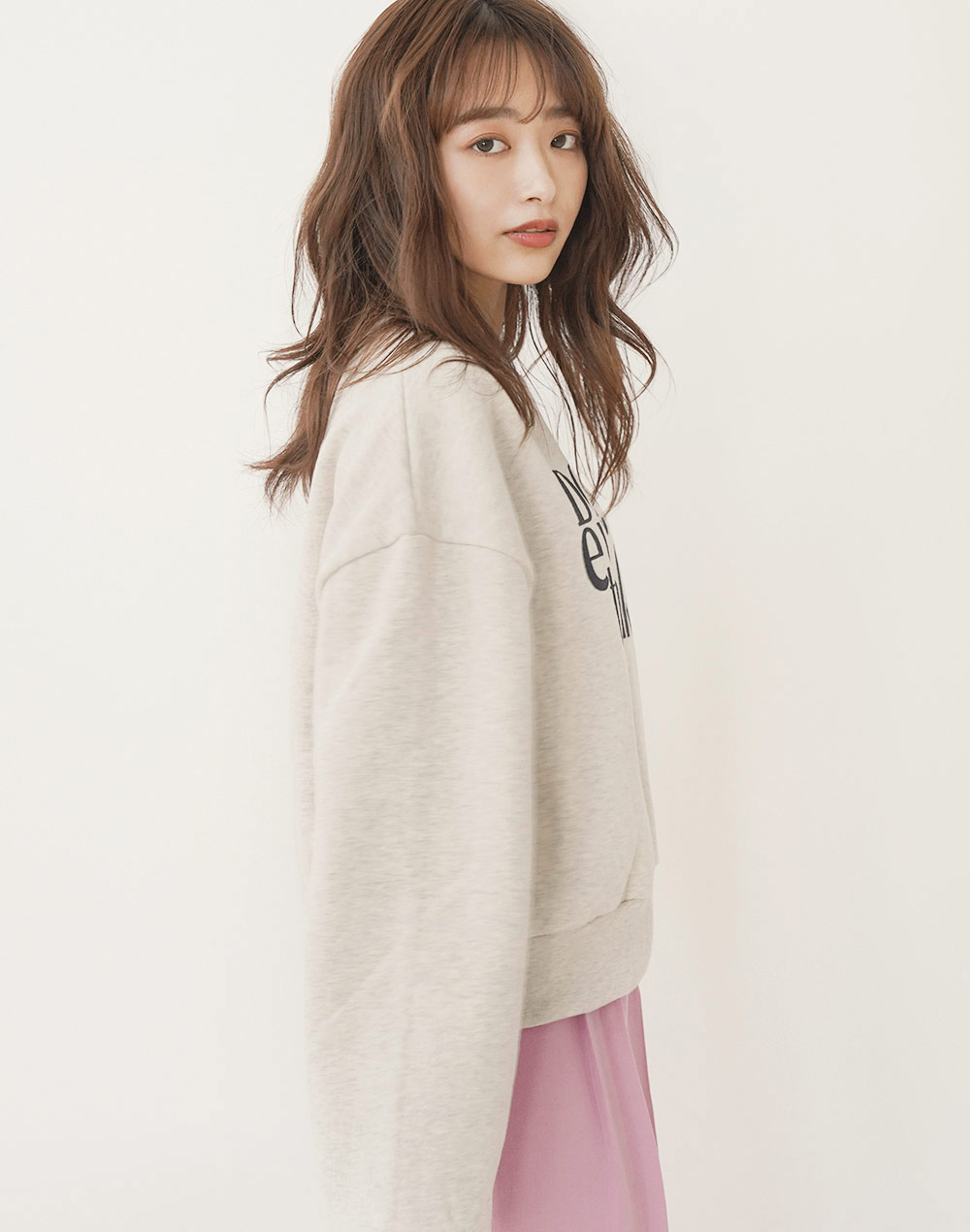 napping lettering logo sweatshirt | 詳細画像3